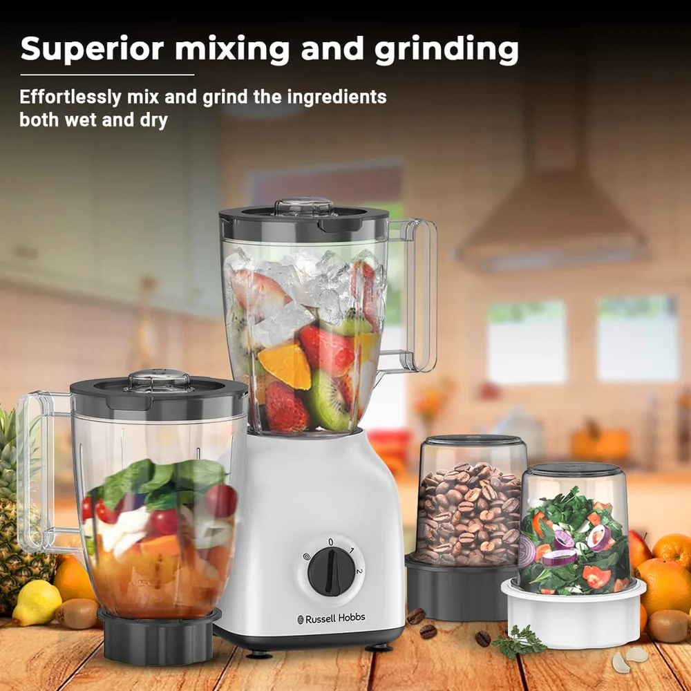 Kitche 4 in 1 Blender with 2 Multi Mills